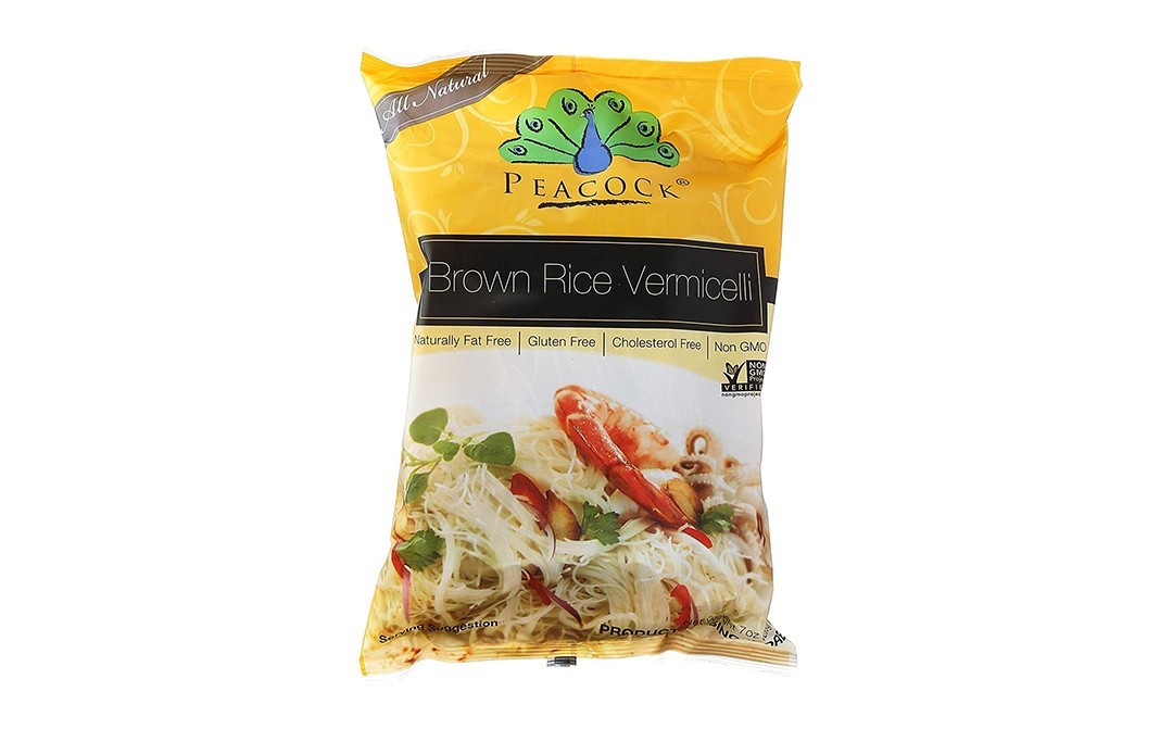 Peacock Brown Rice Vermicelli    Pack  200 grams